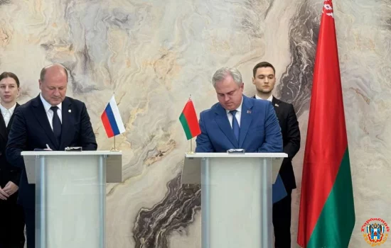 Городами-побратимами стали Ростов и Гомель
