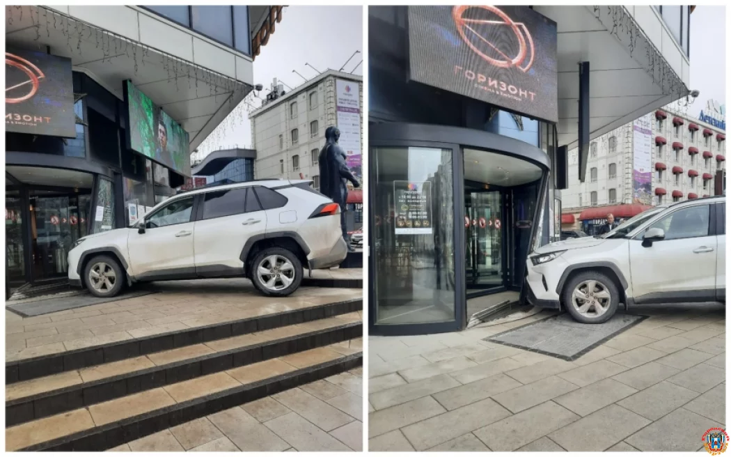 Ростовчанин въехал в&nbsp;ТЦ&nbsp;&laquo;Горизонт&raquo; на&nbsp;своей иномарке