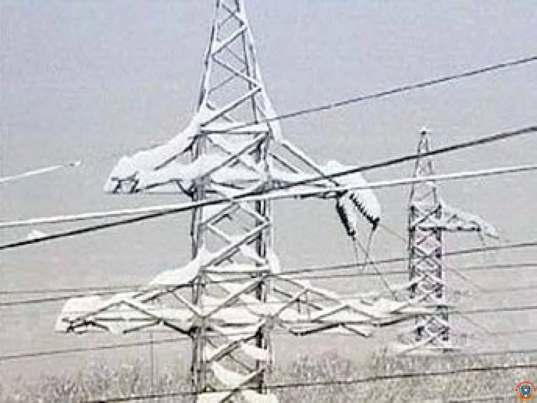 В Ростовской области непогода оставила без света около 14 000 человек