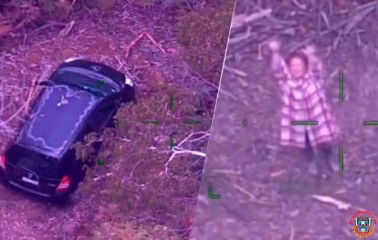 Вино и леденцы помогли выжить заблудившейся женщине