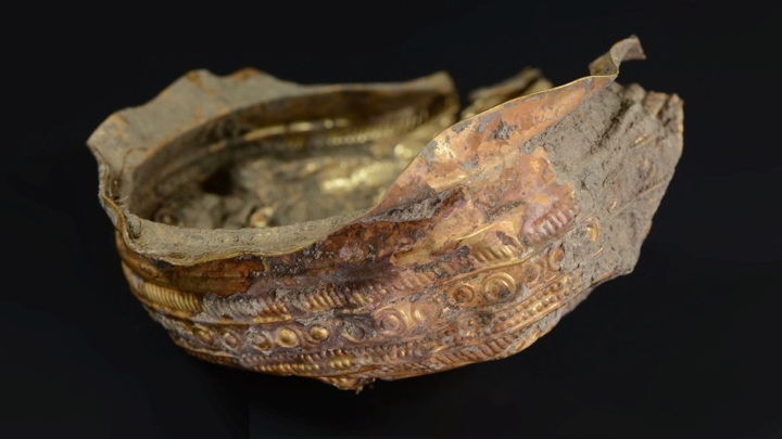 Золотая чаша возрастом 3 000 лет обнаружена на раскопках в Австрии
