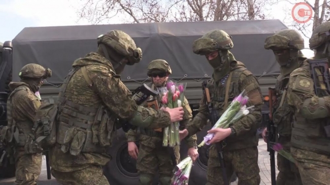 "Спецназ 8 марта" в Севастополе