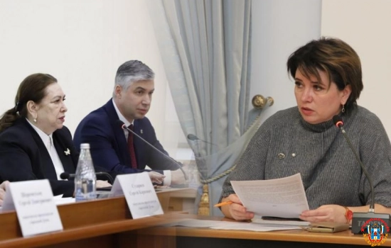 Охрана не пускала депутата от КПРФ Оськину на отчет Логвиненко в гордуму Ростова