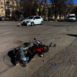 В Донецке водитель «Тойоты» сбил мопедиста