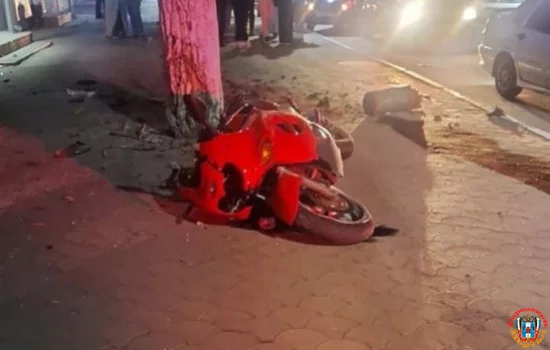 36-летний мотоциклист погиб в Ростовской области