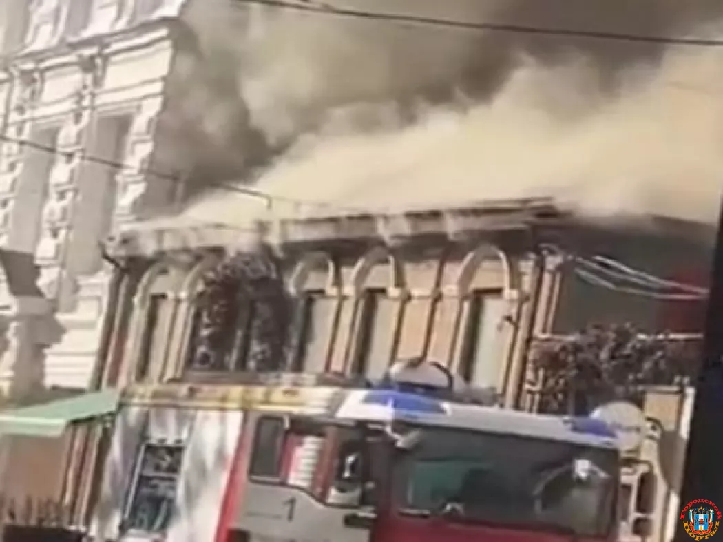 В центре Ростова сгорел ресторан «Раки и гады»