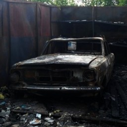В Волгодонском районе дотла сгорела «Волга»