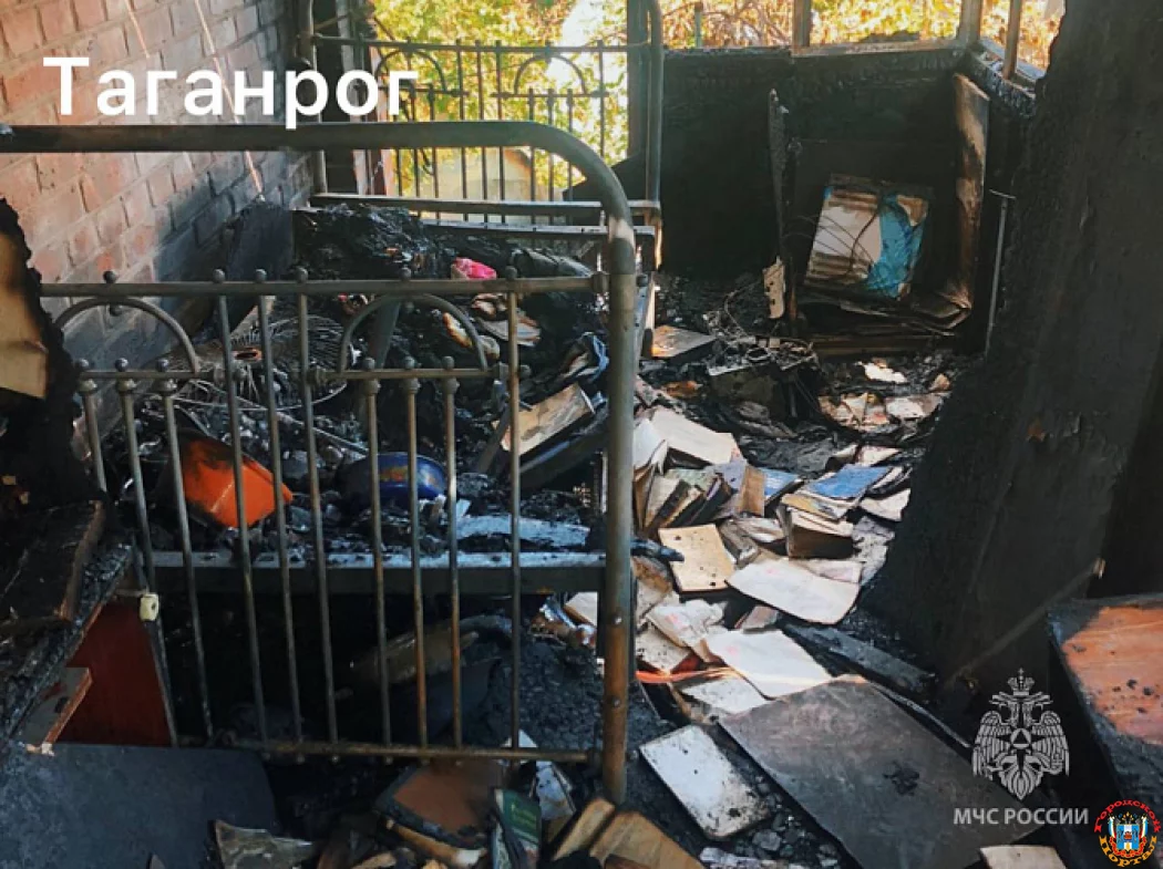 В собственной квартире едва не сгорел мужчина в Ростовской области