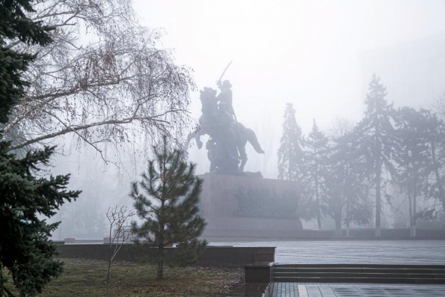 В Ростове ожидается туман и мороз