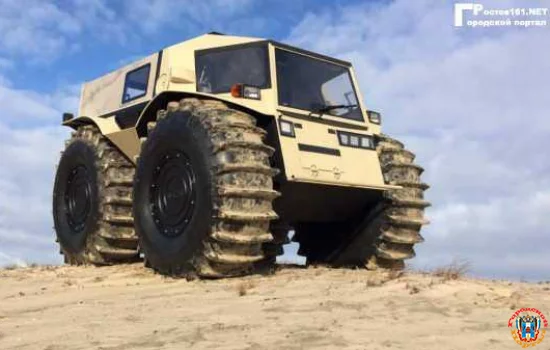 По нашим дорогам только на четырехколесном вездеходе