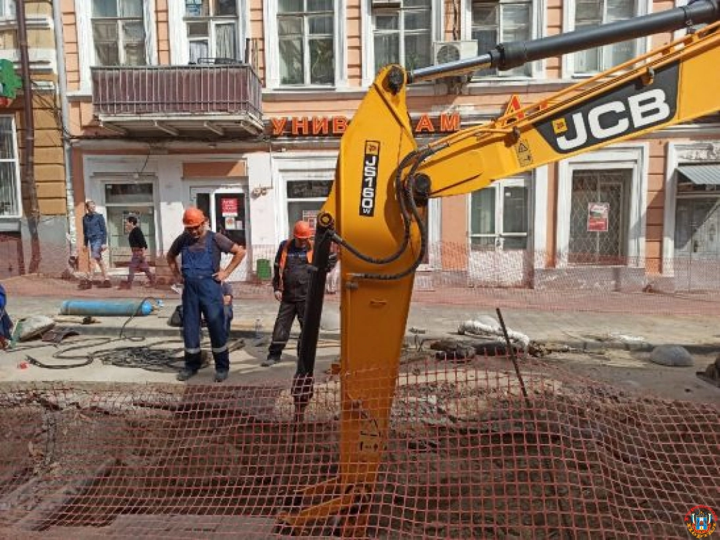 В Ростове несколько улиц перекрыли почти на полгода из-за ремонта тепломагистралей