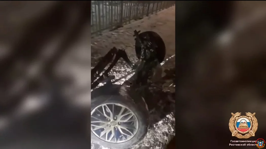 Погоня в Ростове: 19-летняя девушка без прав устроила ДТП на арендованной Kia K5, врезавшись в ограждение на ж/д путях