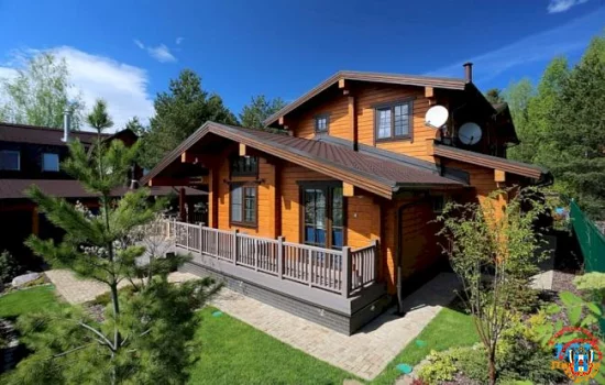 Коттедж из клееного бруса