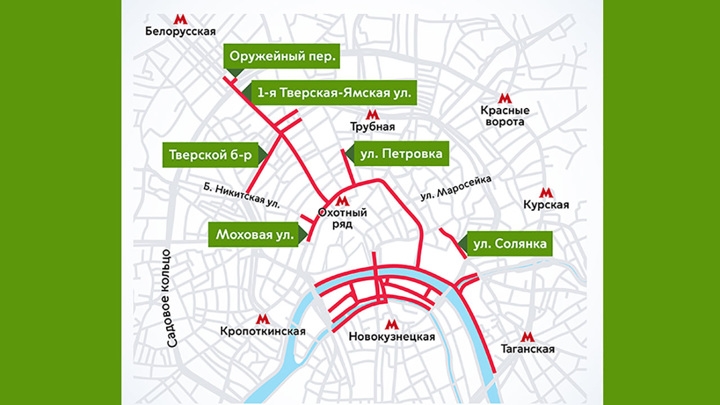 Часть улиц в Москве перекроют из-за репетиции парада Часть улиц в Москве перекроют из-за репетиции парада