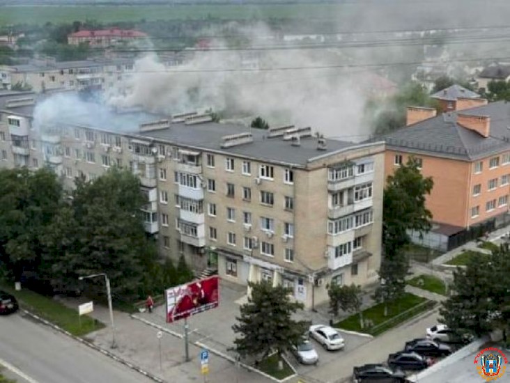 В Азове произошел пожар в многоквартирном доме