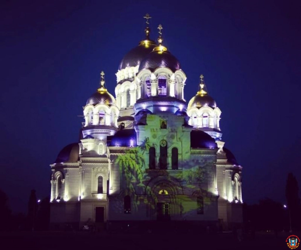 В Новочеркасске на Вознесенском соборе 14 октября покажут световое шоу