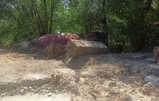 Попавший в больницу после ДТП водитель бетономешалки скончался в Ростове
