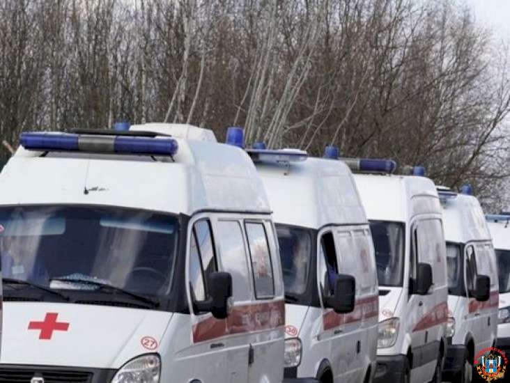 Колонну новых машин «скорой» засекли на границе Украины с Ростовской областью