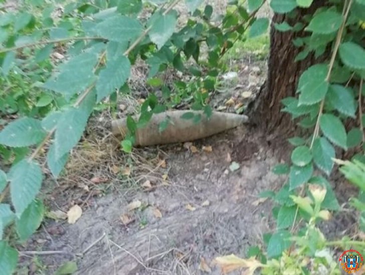 В Таганроге нашли боеприпас времен ВОВ