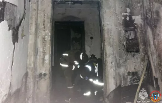 На Шаумяна при пожаре в доме нашли труп женщины