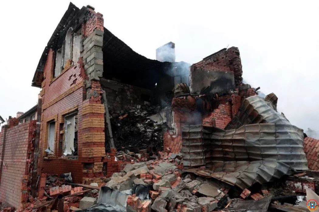 Шокирующие кадры последствий ночной атаки обнародовали власти Ростовской области