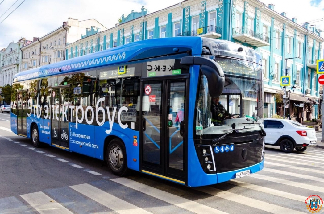 В Ростове на маршруты выйдут еще 20 новых электробусов марки КАМАЗ