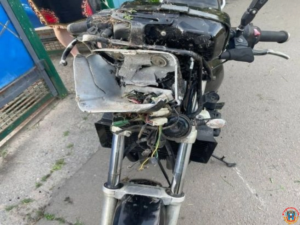 В Батайске на Молодежной мотоциклист сбил пешехода