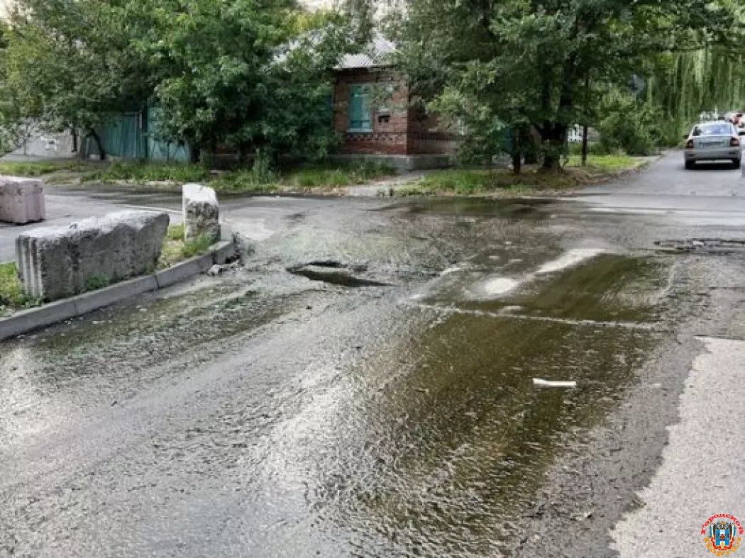 В районе ростовского порта случилась коммунальная авария