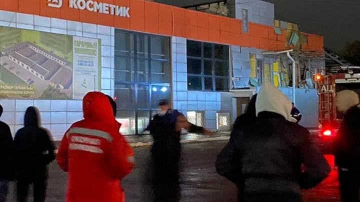 Под Воронежем прогремел взрыв в торговом центре