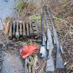 В Чертковском районе у «черного копателя» обнаружили арсенал оружия