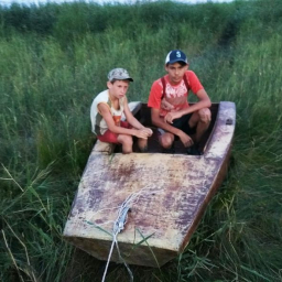 Пришлось спасать: двое подростков на самодельной лодке дрейфовали в Таганрогском заливе