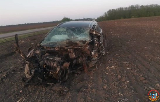 На трассе Гуково – Новошахтинск два человека погибли в ДТП с «Киа Сид»
