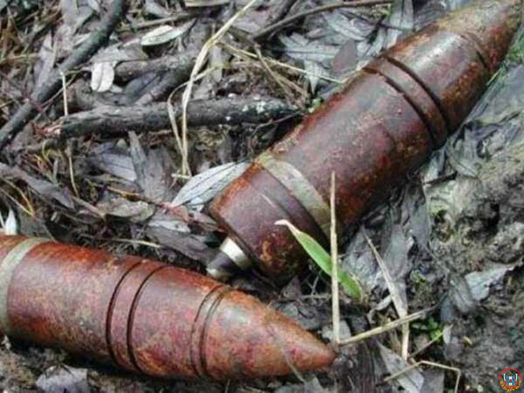 В Ростовской области нашли два снаряда времен ВОВ