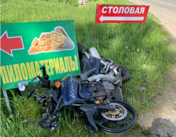 Водитель мотоцикла погиб на месте аварии в Батайске