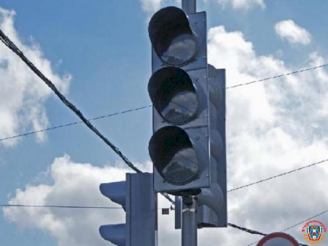 В Ростове из-за отключения света снова не работают светофоры