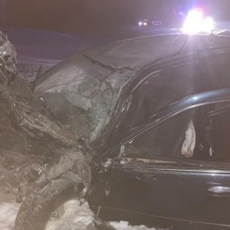 Водитель иномарки погиб после столкновения с трактором