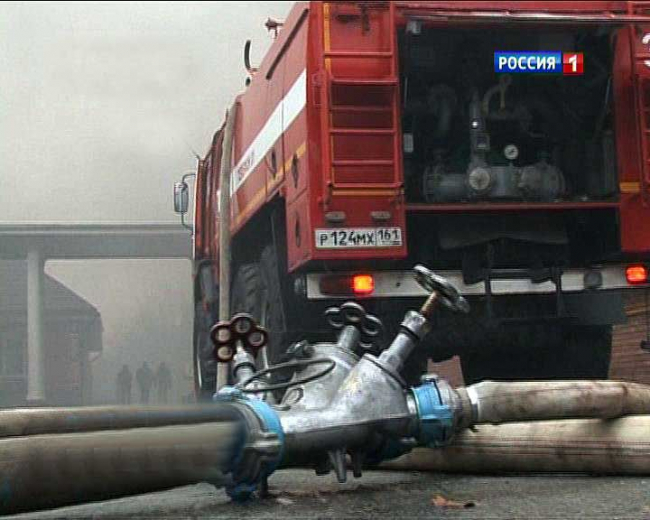В Ростове в районе улицы Кумженской потушили ландшафтный пожар