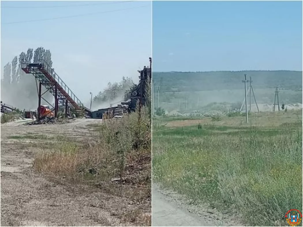 Жители поселка в Ростовской области задыхаются от пыли и шума из-за работ по добыче щебня