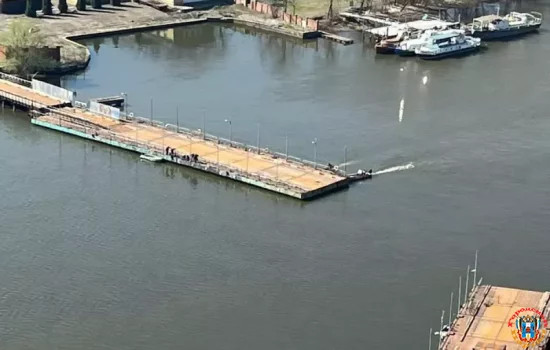 Понтонный мост на Зеленый остров начнут разбирать с 20 ноября