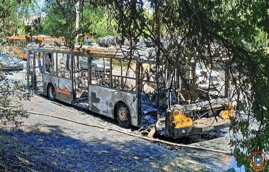 Прокуратура Ростовской области начала проверку после пожара в автобусе № 94