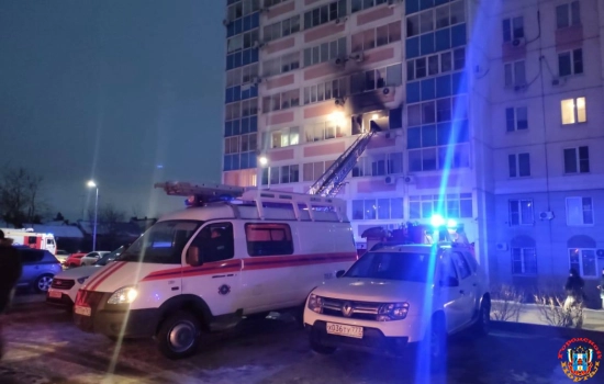 В Ростове следователи начали проверку из-за гибели мужчины при пожаре в многоэтажке