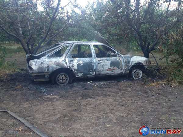 На Дону водитель сгорел в собственном автомобиле