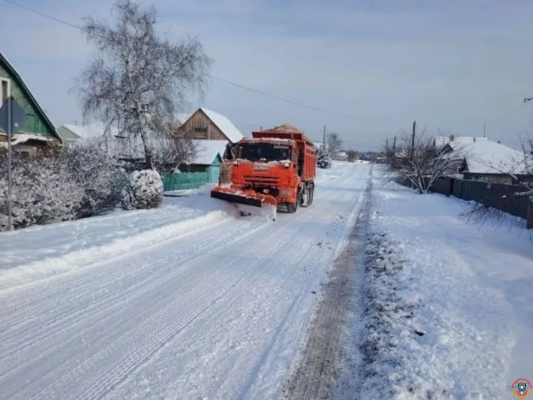 Север Ростовской области оказался под властью мощного снегопада в начале года
