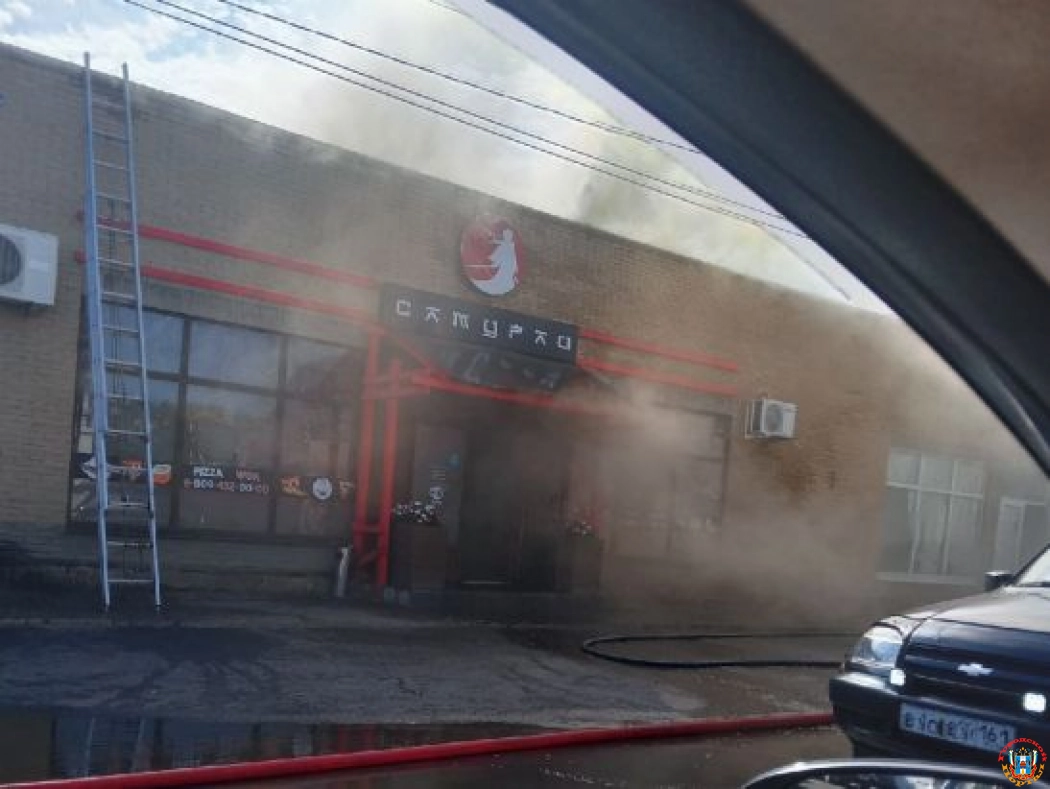 В Таганроге сгорел суши-бар «Самурай»