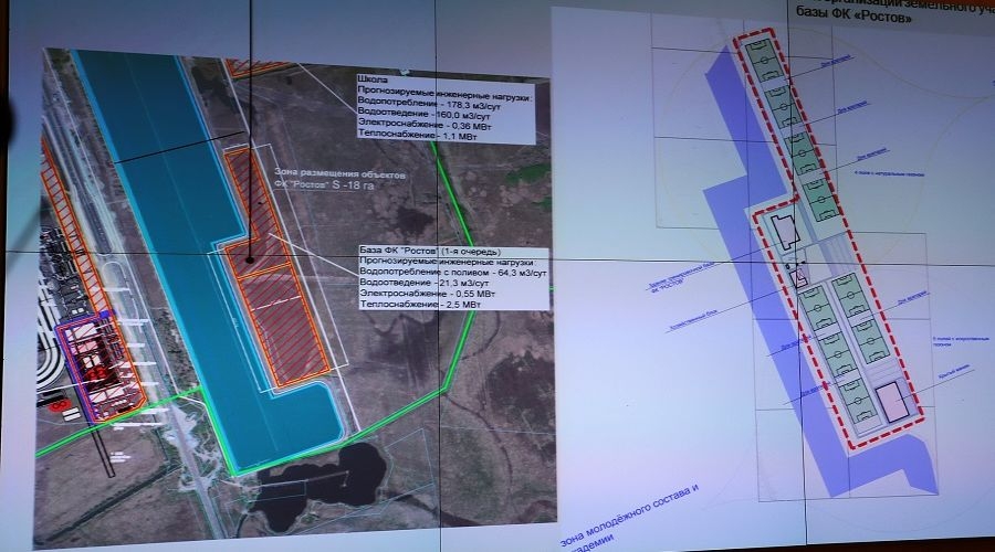 Проект новой тренировочной базы ФК «Ростов» обойдется в 98 млн рублей