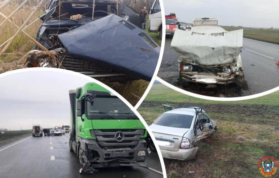 В Ростовской области меньше чем за сутки в ДТП погибло четыре человека