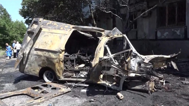 Вооруженные формирования Украины обстреляли Донецк и Горловку