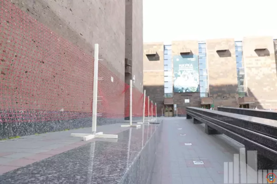 Временно приостановили ремонт ростовской библиотеки на Пушкинской