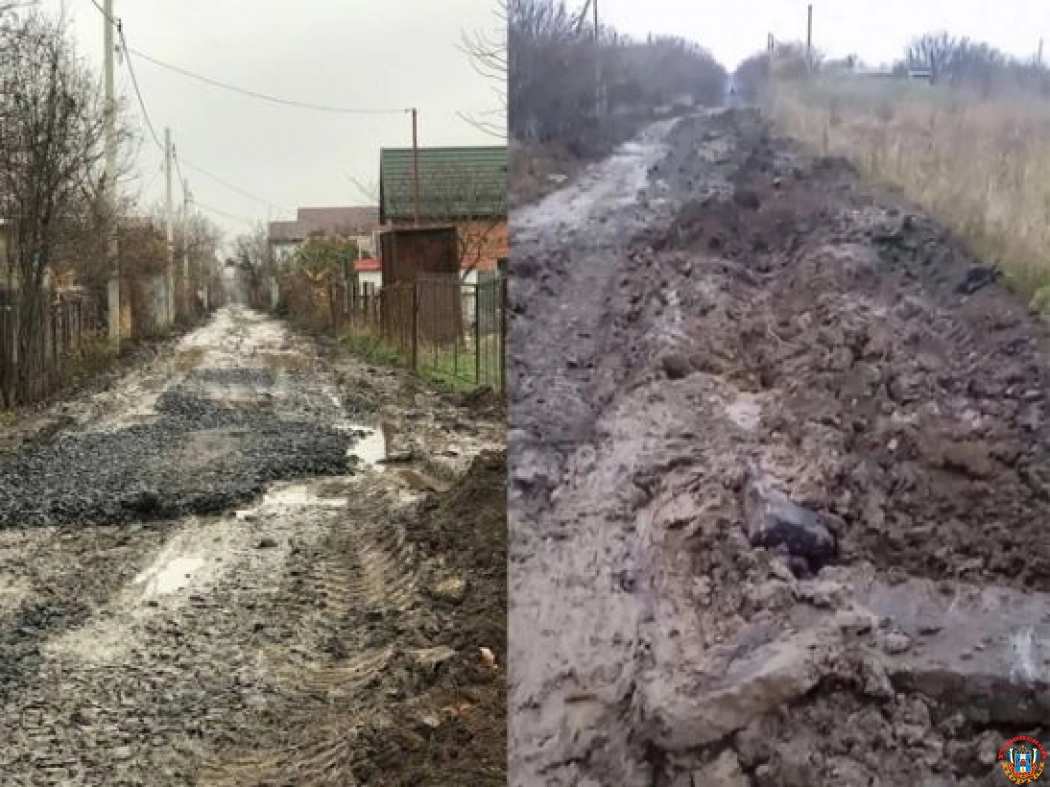 Жители Азова пожаловались на испорченные дороги после работы газовиков