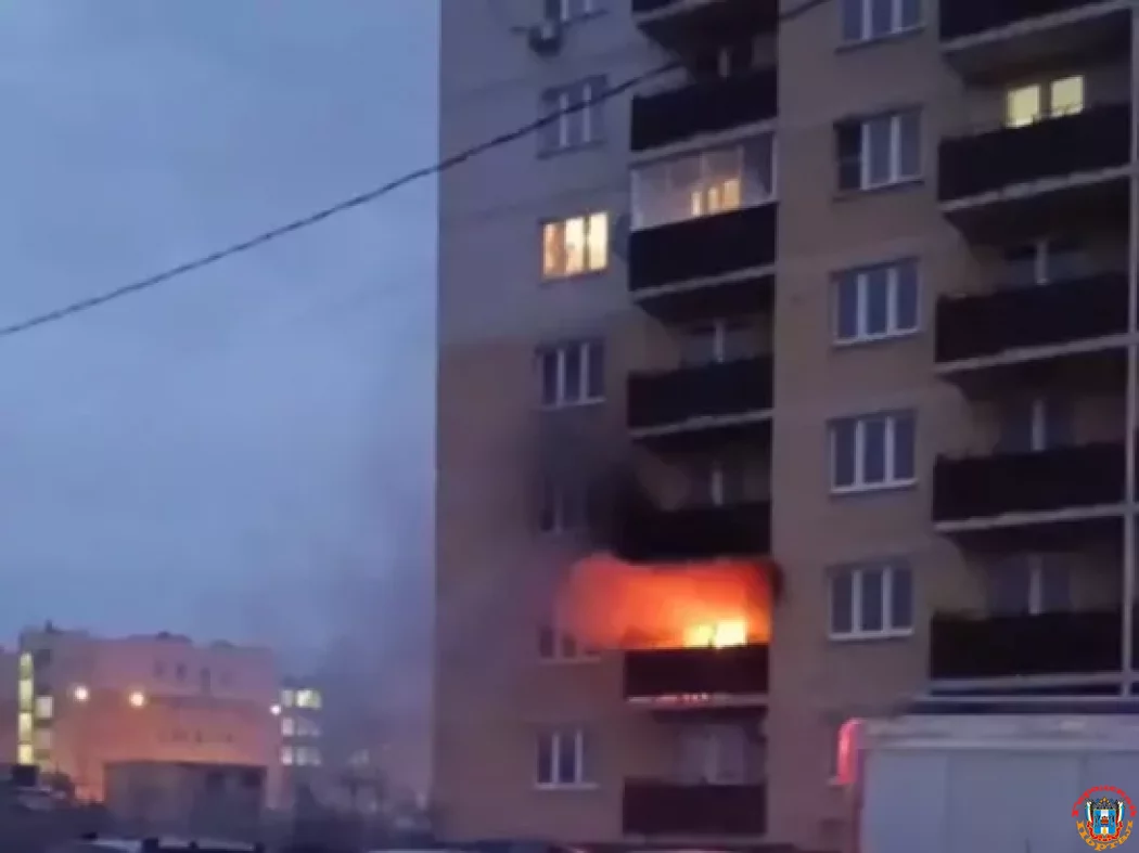 На Суворовском сгорела квартира